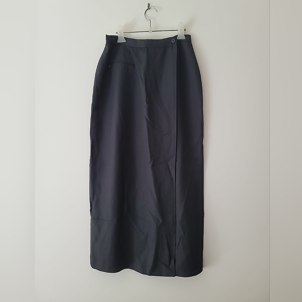 Burberry Black Maxi Pencil Skirt for Work Size 8